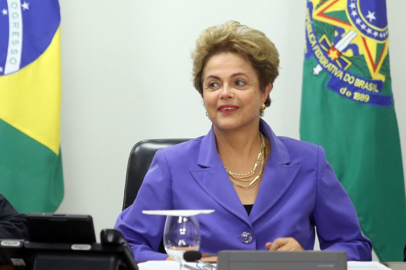 Dilma em audiência da Marcha das Margaridas