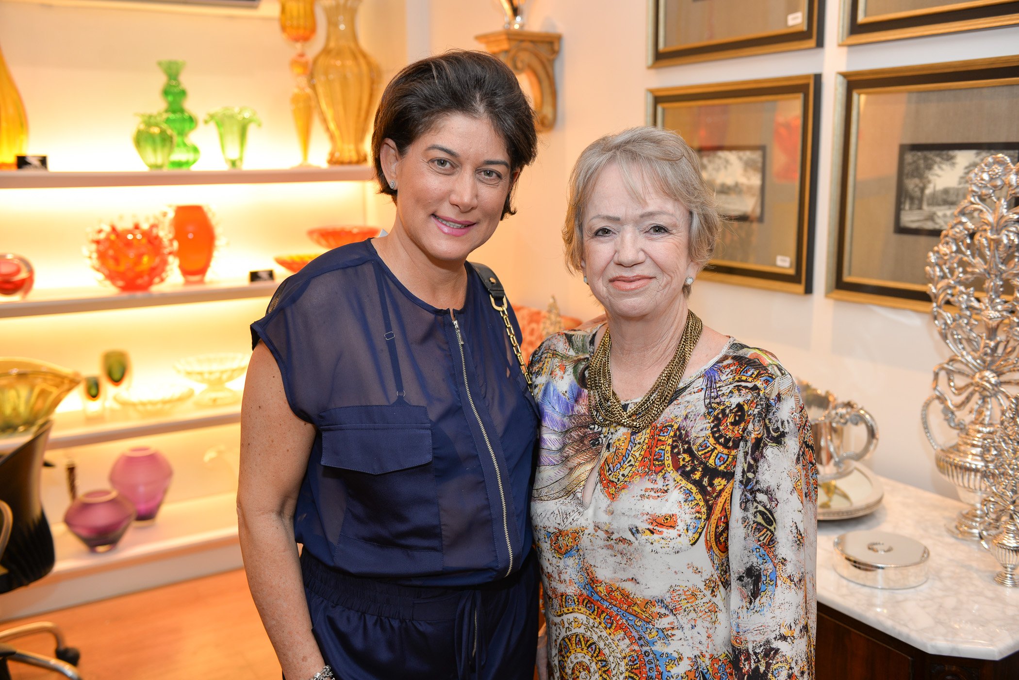 A arquiteta Bárbara Paiva e a empresária Liane Michels