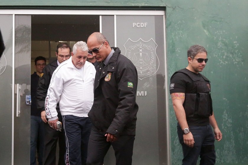 Pizzolato chega a Brasília