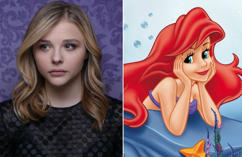 A Pequena Sereia será loira no filme estrelado por Chlöe Moretz - Pipoca  Moderna