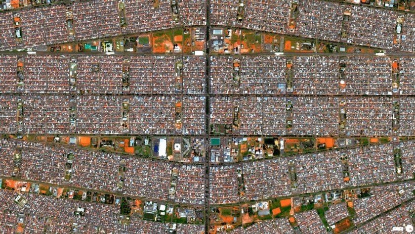 Projeto fotográfico exibe Ceilândia vista do céu