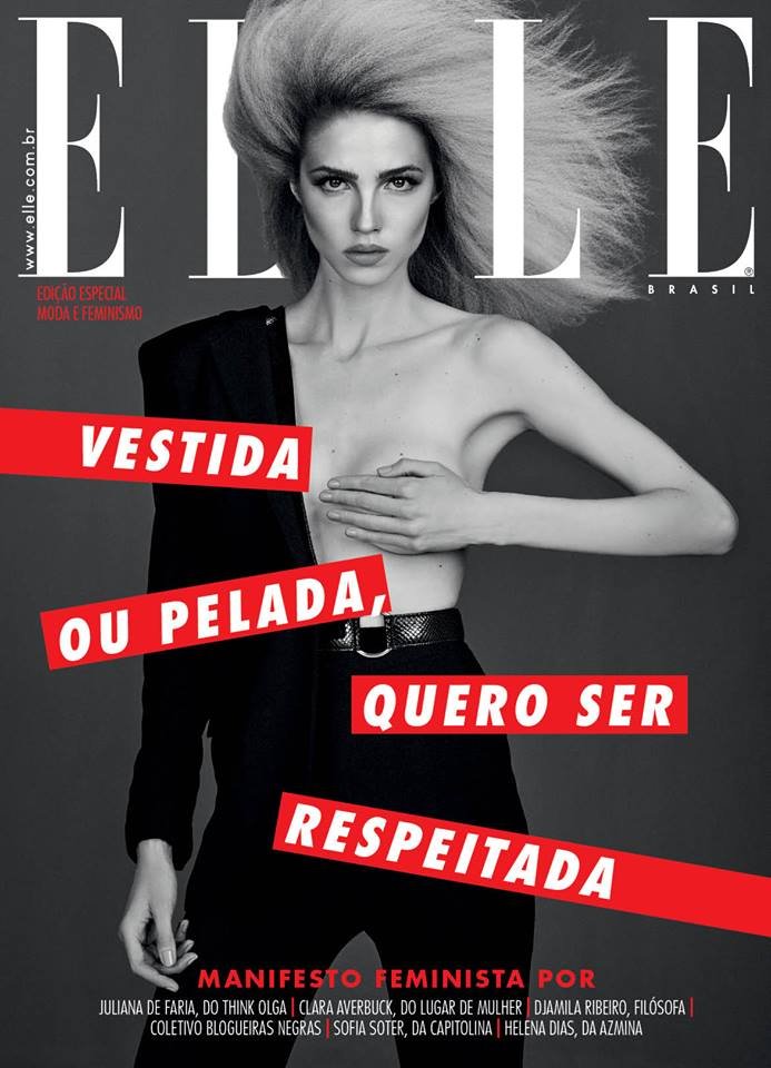 Elle Brazil October 2016 Cover (Elle Brasil)