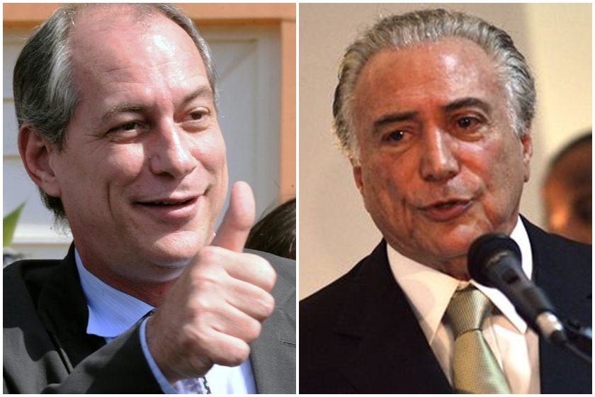 Ciro Gomes acusa Temer de ser capit o do golpe contra Dilma