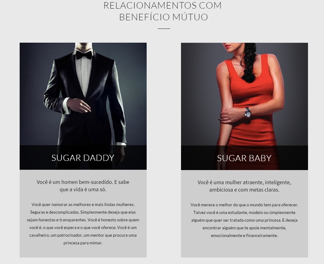 Quero ser Sugar Baby