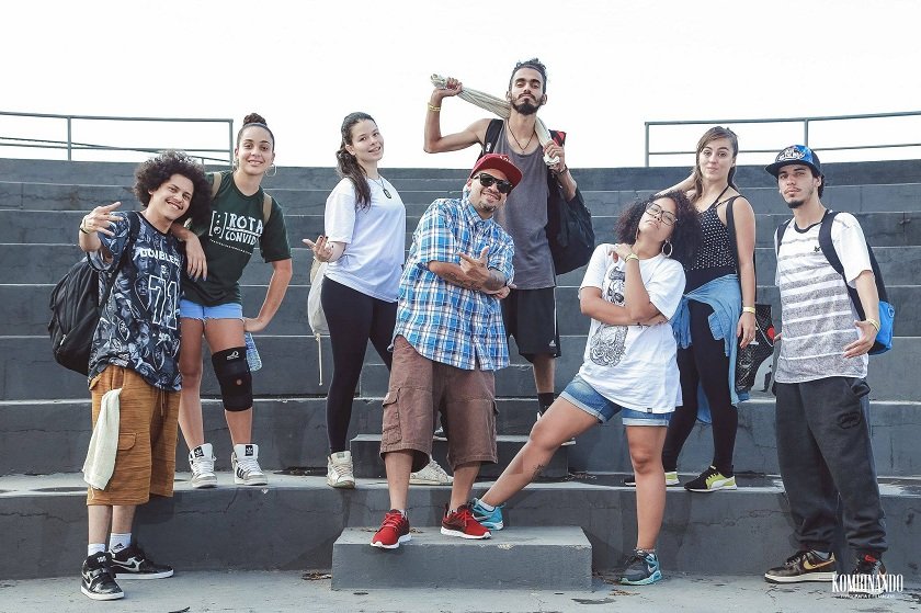 Companhia de dança faz oficina de dança urbana na Cidade Ocidental