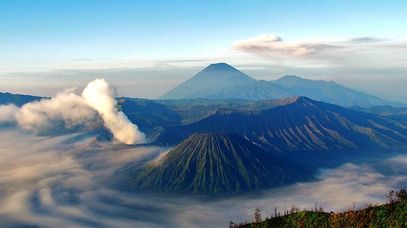 Imagem da Ilha de Java