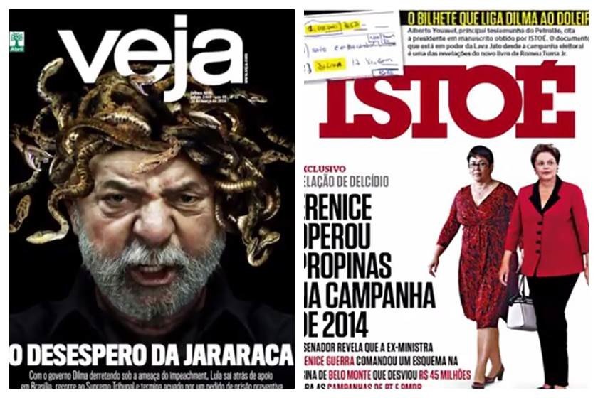 Revistas semanais repercutem Lava Jato e o pedido de 