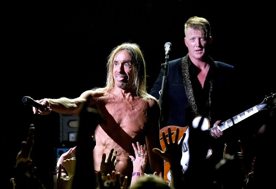 Iggy Pop And Josh Homme Perform At Teragram Ballroom For The Post Pop Depression Tour