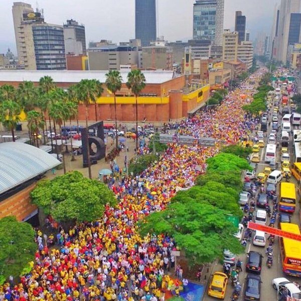 protesto colombia
