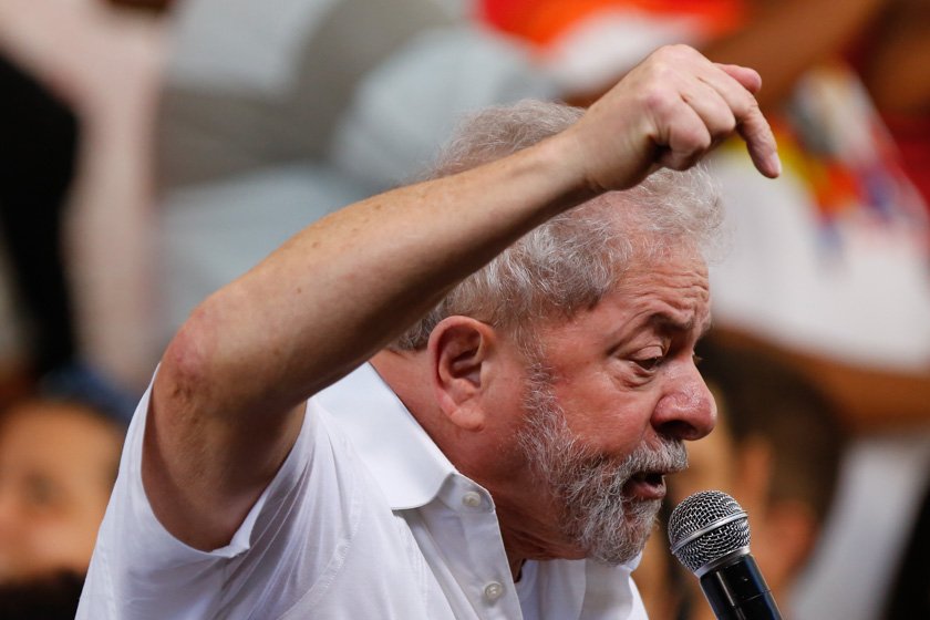Lula participou de  manifestação contra o impeachment  – Brasília – DF 16/04/2016