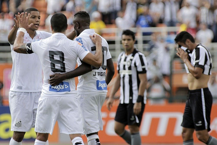 Santos Volta A Vencer E Empurra Botafogo Para Lanterna Do Brasileiro ...