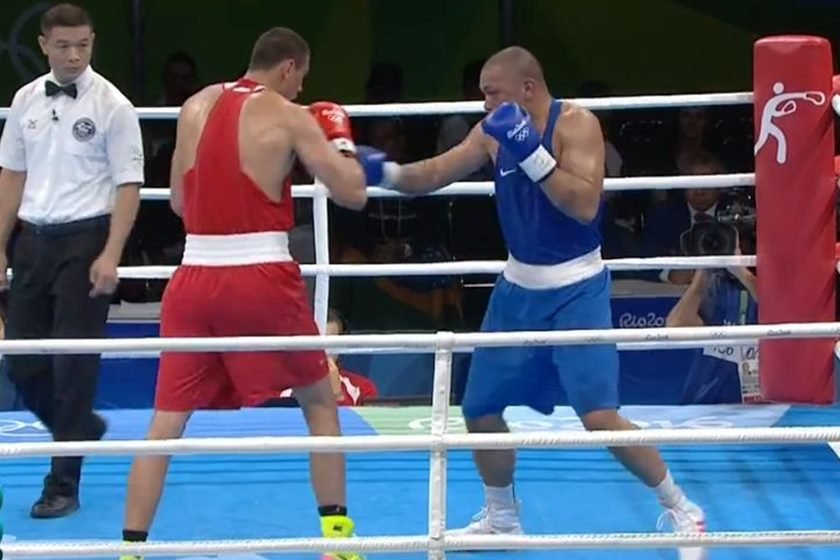 Russo campeão mundial dos pesados elimina brasileiro no boxe