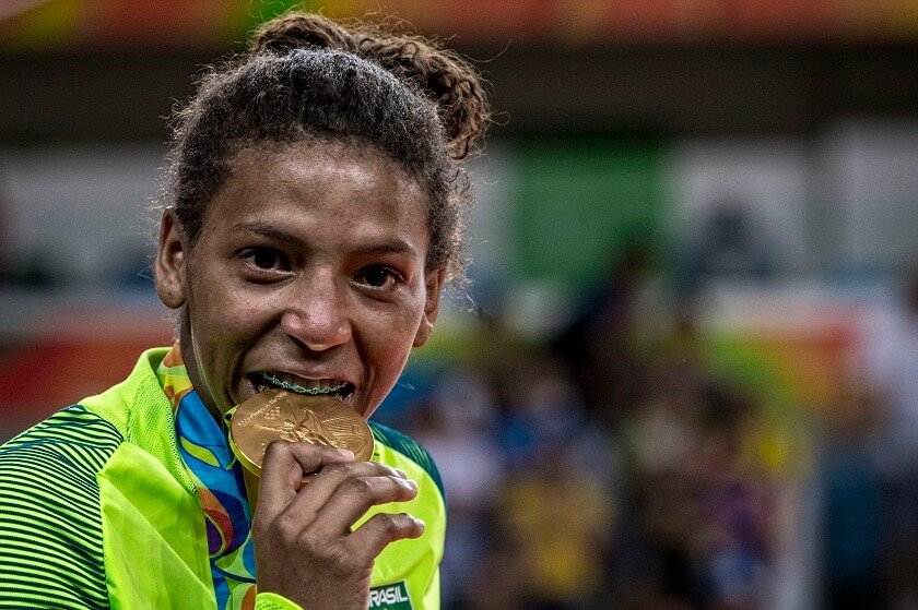rafaela silva ouro