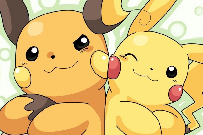 Kawaii Pikachu, pikachu, Raichu, chibichibi, kawaii, kavaii