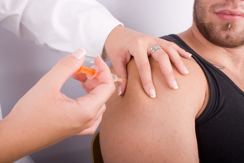 vacina injeção médico