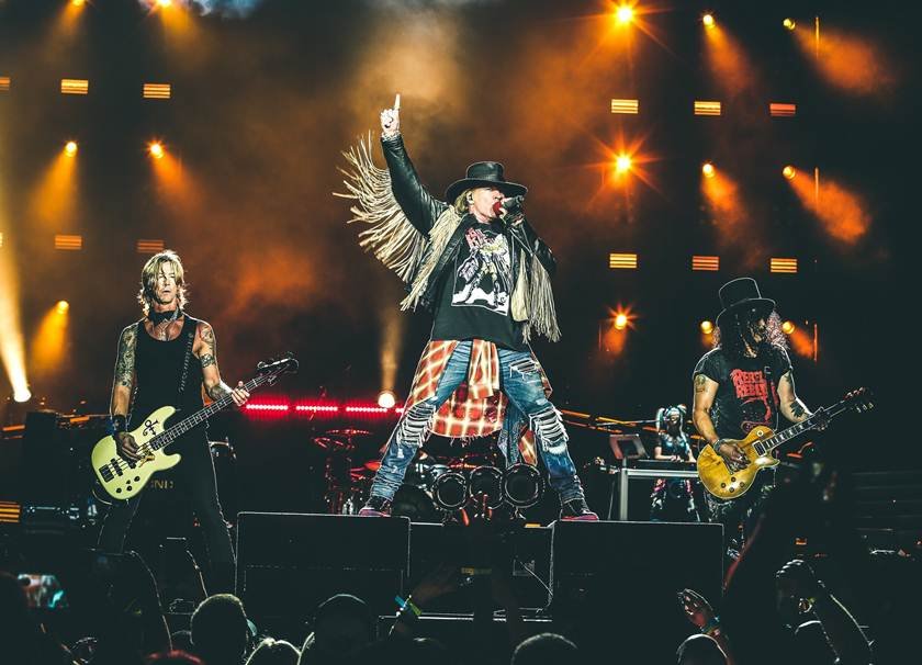 Guns n'Roses no palco