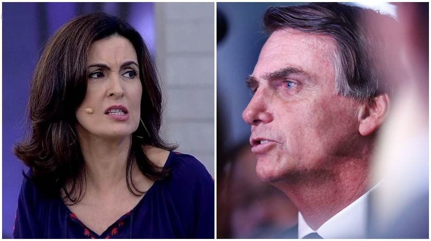 Fátima e Bolsonaro