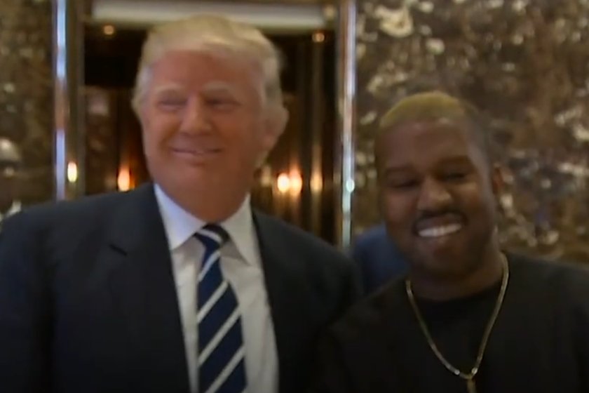 Kanye West e Donald Trump