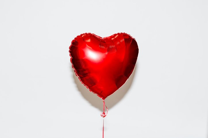 coração balão
