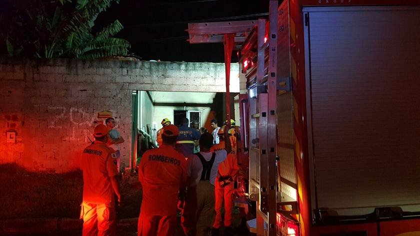 incêndio em casa de Sobradinho II