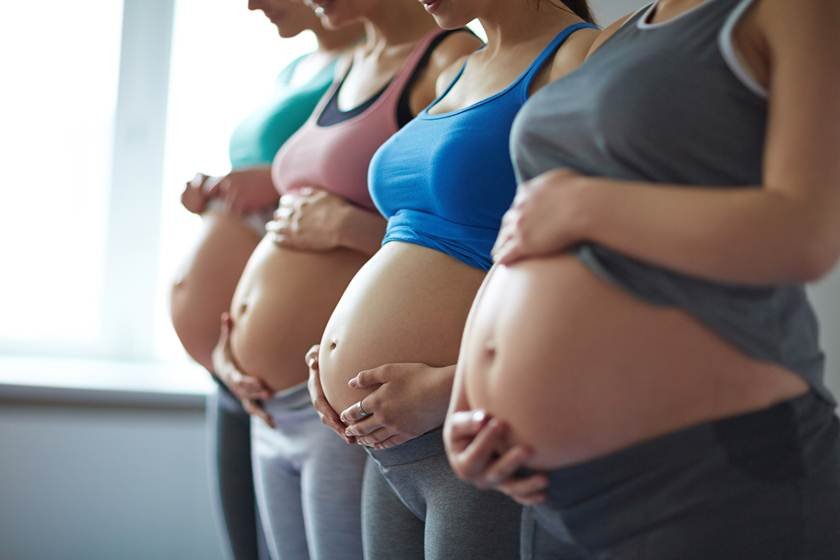 mulheres grávidas gravidez