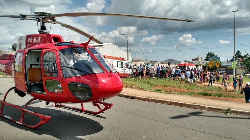 helicóptero corpo de bombeiros