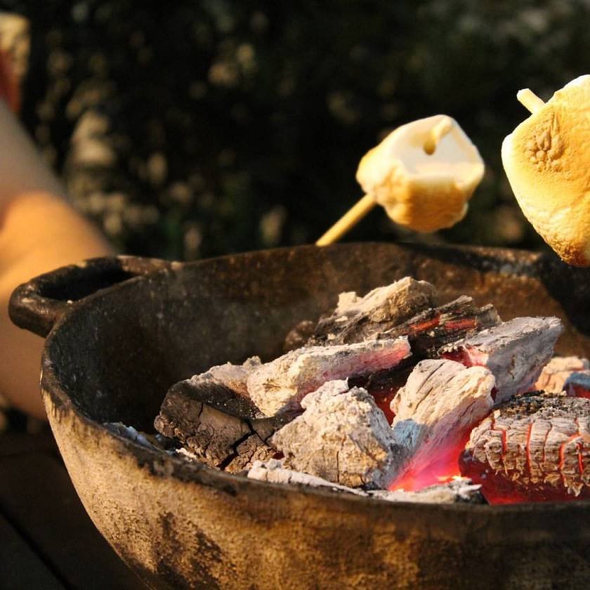Marshmallow tostado