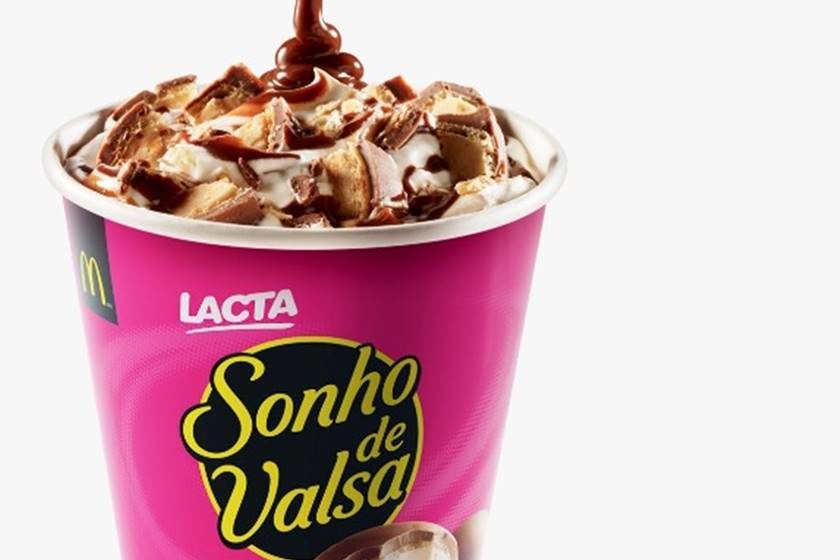 McDonald's lança Mc Flurry e milk-shake de Sonho de Valsa