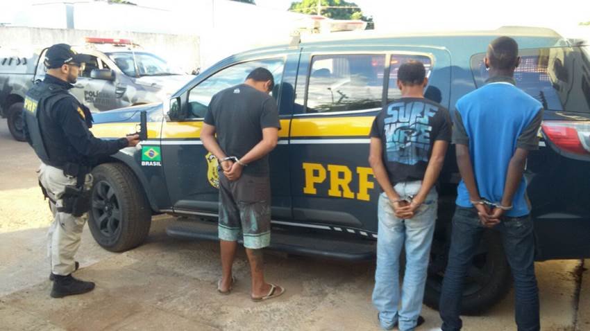 Trio é Preso Pela Prf Após Sequestro Relâmpago Em Luziânia