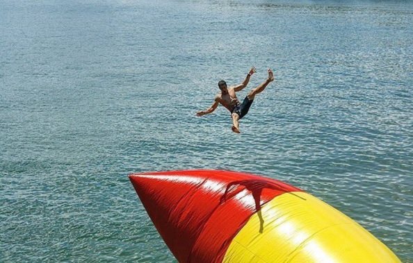 lake blob jump