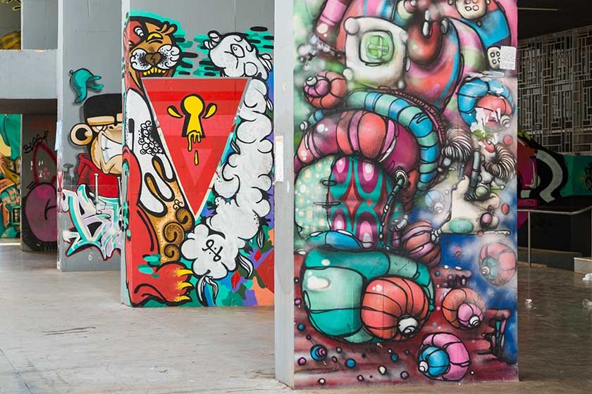Brasília (DF), 19/12/2016 – GrafitiLocal: Asa SulFoto: Giovan