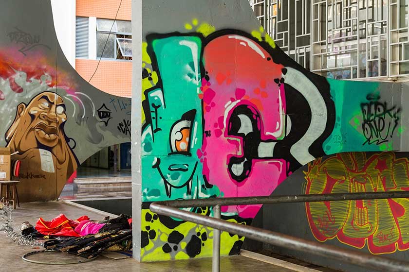 Brasília (DF), 19/12/2016 – GrafitiLocal: Asa SulFoto: Giovan
