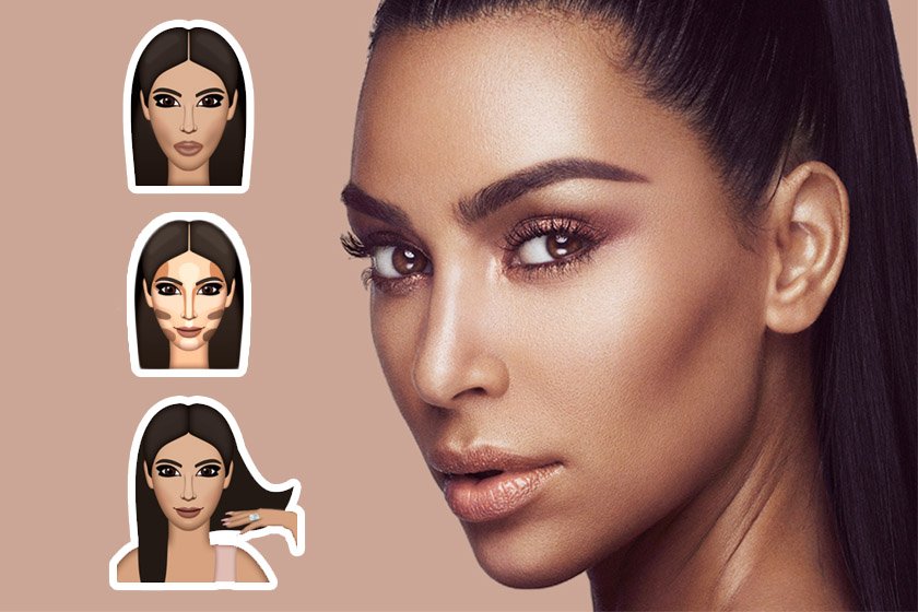 Em tutorial de make, Kim Kardashian abre o jogo sobre seus cílios
