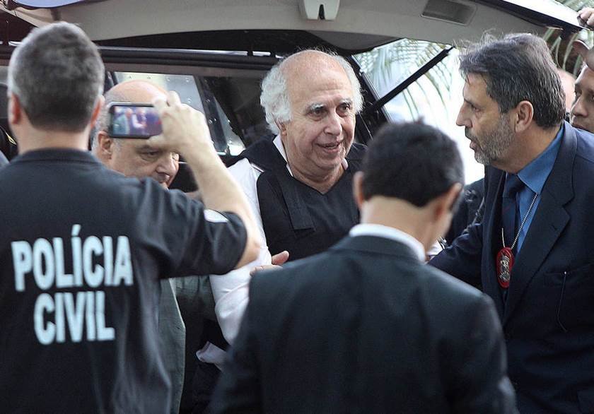 EF23 SÃO PAULO / SP 20/08/2014CIDADES ROGER ABDELMASSIH. Chegada do medico Roger Abdemassih que estava foragido e foi presos no Paraquai.Aeroporto de Gongonhas. EVELSON DE FREITAS/ESTADÃO