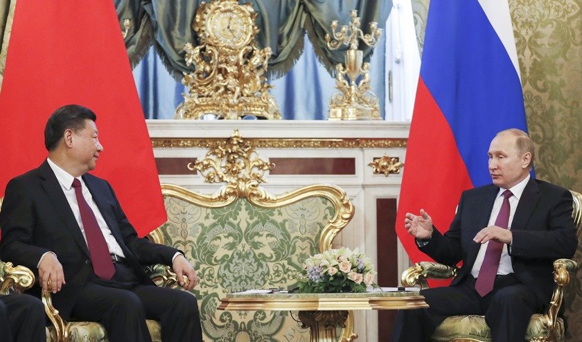 Vladimir Putin e Xi Jinping China Rússia