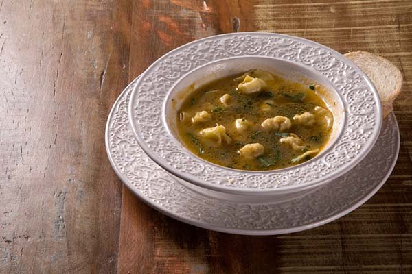 Capeletti in brodo - Italian cuisine