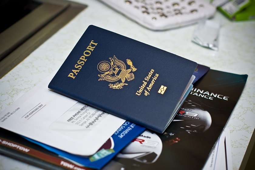 passaporte visa visto