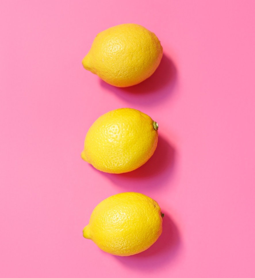 Fresh lemons