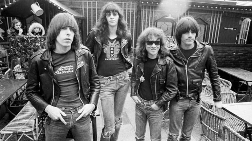 Ramones – A formação Clássica Johnny, Joey, Tommy and Dee Dee