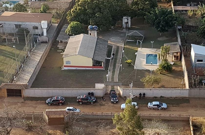 mansão, traficante, Roger do jacarezinho, luziânia