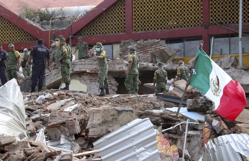 Terremoto de magnitude 8,1 atinge México e mata ao menos 32