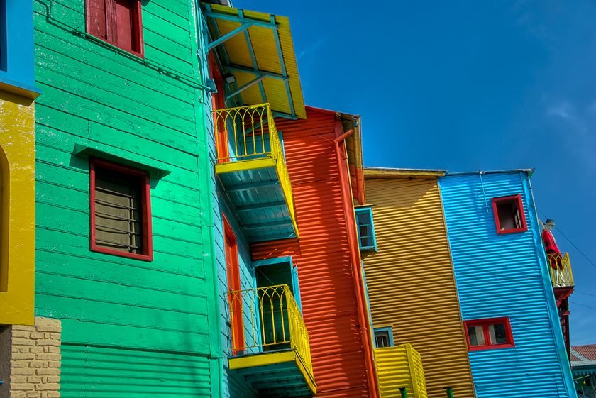 The Colors of Caminito in Buenos Aires