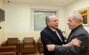 Michel Temer e Lula