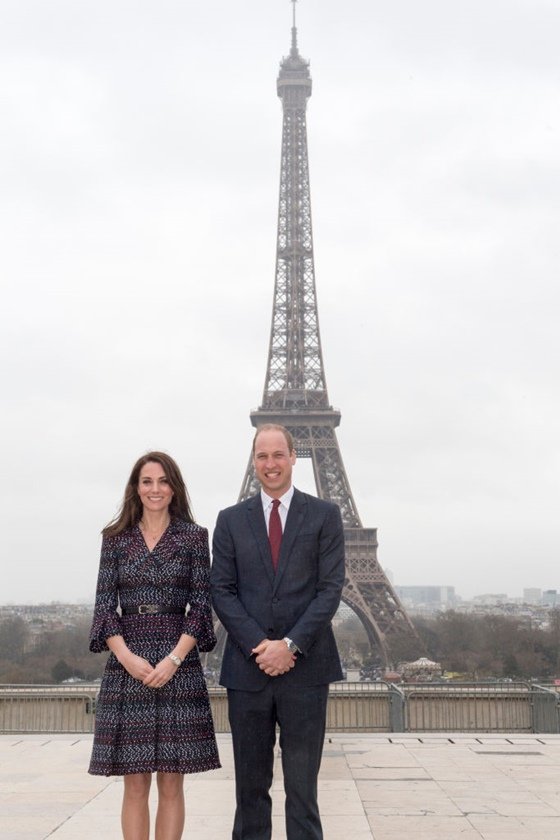 Willian e Kate em Paris
