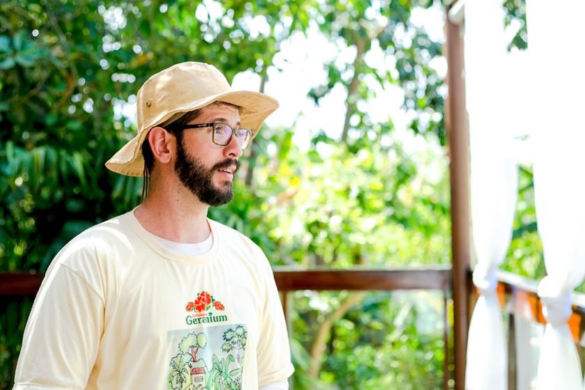 Brasília (DF), 17/10/2017Chef Andrew MonkLocal: Fazenda TaguatingaFoto: Felipe Menezes/Metrópoles