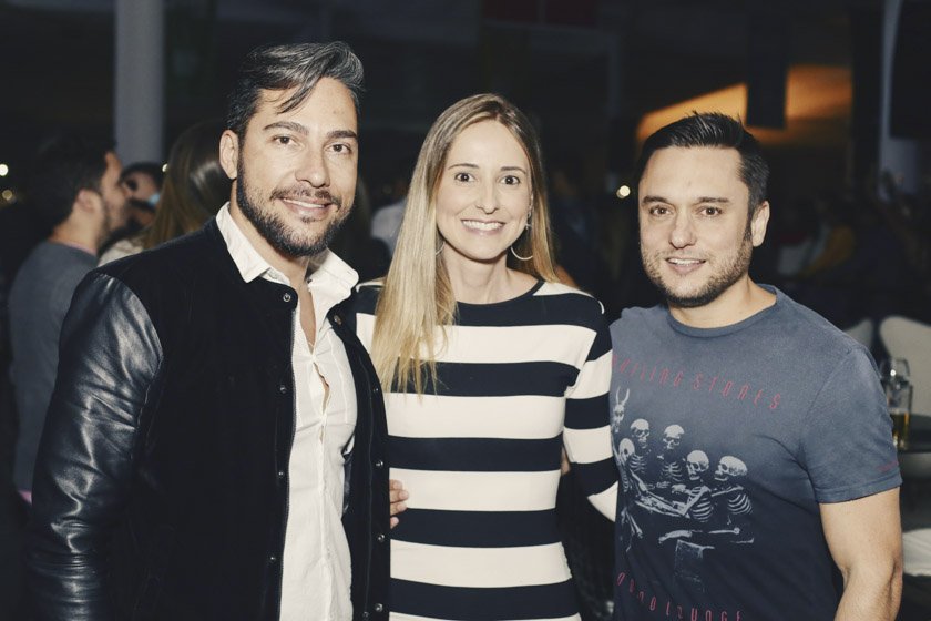 Rafael Godoy, Tatiana Vartuli e Eduardo Gontijo