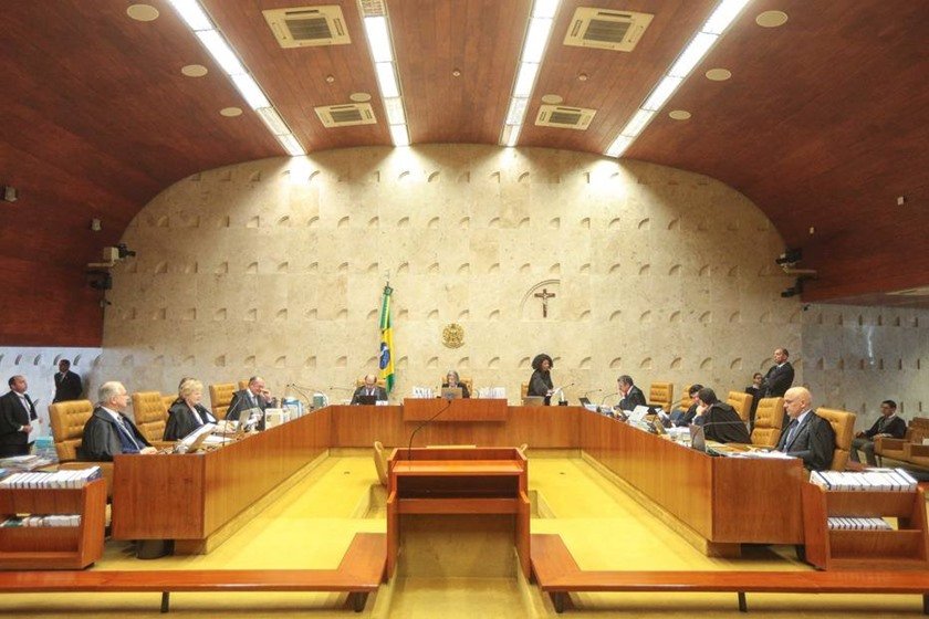 Fim de tarde no Supremo Tribunal Federal – Brasília(DF), 19/01/2017