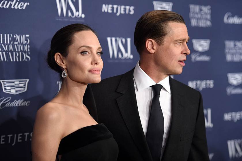 Angelina Jolie leva 5 dos 6 filhos com Brad Pitt em evento de Eternos