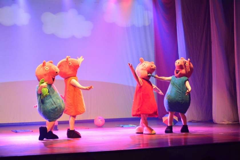 Rei Leão, Peppa Pig,Turma do Madagascar no teatro em BH