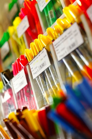 material escolar compras canetas